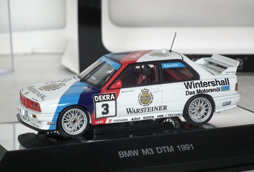 Autoart bmw e30 dtm - m3, 1991